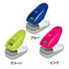 「プラス　針なしホッチキス　ペーパークリンチ　卓上型　12枚とじ　ブルー　青　31210」の商品サムネイル画像8枚目