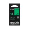 「カシオ CASIO ネームランド テープ スタンダード 幅18mm 緑ラベル 黒文字 8m巻 XR-18GN」の商品サムネイル画像1枚目