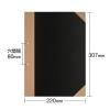 「プラス とじ込表紙 A4タテ 307×220mm 2穴 つづりひも付 1袋（10組入） FL-012TU 77179」の商品サムネイル画像6枚目