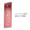 「プラス　ボックスファイル　A4ヨコ　背幅100mm　ピンク　5冊　78083」の商品サムネイル画像5枚目