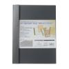「プラス　P.P.レポートファイル　A4　ダークグレー　100冊　FL-101RT　82001」の商品サムネイル画像2枚目