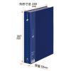 「プラス スーパーエコノミークリアーファイル A4タテ 80ポケット ネイビー 紺 固定式 10冊 FC-128EL 88451」の商品サムネイル画像4枚目