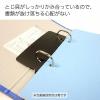 「コクヨ リングファイル A4タテ 4穴 200枚収納 内径27mm 青 1セット（20冊：1冊×20） フ-434NB」の商品サムネイル画像6枚目