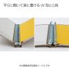 「コクヨ バインダーMP A5縦 20穴 総布貼・角金付 150枚収容 ハ-121 1冊」の商品サムネイル画像3枚目