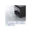 「ナカバヤシ　仕切り対応レターケース　A4　浅型5段　黒　A4ES‐5B　1箱（6台入）」の商品サムネイル画像7枚目