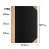 「プラス　とじ込表紙　A4タテ　307×220mm　4穴　つづりひも付　1袋（10組入）　FL-006TU　77178」の商品サムネイル画像6枚目