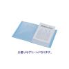 「テージー クリアファイル 固定式20ポケット 10冊 A4タテ 透明表紙 ライトグリーン　マイホルダー」の商品サムネイル画像3枚目