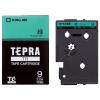 「テプラ TEPRA TR 【純正】 テープ　カートリッジ 幅9mm 緑ラベル(黒文字) TC9G 1個 キングジム」の商品サムネイル画像1枚目