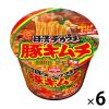 「日清食品 日清デカうま 豚キムチ カップ麺大盛 カップラーメン 6食」の商品サムネイル画像1枚目
