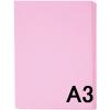「アスクル　カラーペーパー　A3　ピンク　1箱（500枚×5冊入）  オリジナル」の商品サムネイル画像1枚目