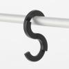 「無印良品 トラベルS字フック 黒・約50×90mm 02547431 良品計画」の商品サムネイル画像5枚目
