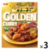 「エスビー食品 S＆B ゴールデンカレーレトルト 中辛 1セット（3個） レンジ対応」の商品サムネイル画像1枚目