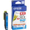 「エプソン (EPSON) ICC80L(とうもろこし) 純正インクカートリッジ シアン(大容量) 1個」の商品サムネイル画像1枚目