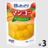 「はごろもフーズ 甘みあっさりマンゴー（パウチ） 180g 1セット（3個）」の商品サムネイル画像1枚目