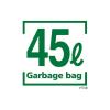 「ゴミ袋 ごみ収集袋 白半透明 45L 1パック（10枚入） 厚さ：0.020mm 日本サニパック」の商品サムネイル画像2枚目