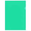 プラス カラークリアホルダー A4 グリーン 緑 2袋（100枚入×2） ファイル 89852