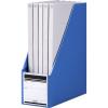 「ボックスファイル組み立て式 A4タテ PP製 ブルー セリオ 2冊」の商品サムネイル画像5枚目