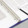 「リヒトラブ 交換式（差替式）クリヤーブック 30穴 A4タテ 15ポケット 背幅25mm 青（ブルー） G3801-8 2冊」の商品サムネイル画像3枚目
