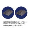 「プラス 2リングファイル丸型2穴 A4タテワイド 背幅35mm スーパーエコノミー ネイビー FC-101RW 2冊」の商品サムネイル画像9枚目