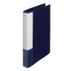 「プラス 2リングファイル丸型2穴 A4タテ 背幅35mm スーパーエコノミー ネイビー FC-101RF 2冊」の商品サムネイル画像3枚目