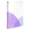 「プラス ルーズリーフバインダー パスティ ワイドB5 ブルーベリーパープル 紫 98813 2冊」の商品サムネイル画像2枚目