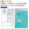 「コクヨ キャンパス プリントファイル A4 見開きタイプ ライトブルー 水色 フ-C755LB 2冊」の商品サムネイル画像5枚目