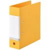 「リヒトラブ リクエスト D型リングファイル A4タテ 背幅88mm 黄（イエロー） G2290-5 2冊」の商品サムネイル画像2枚目