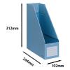 「コクヨ ファイルボックスS A4タテ 背幅102mm 青 フ-E450B 2冊」の商品サムネイル画像2枚目