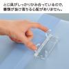 「コクヨ ポップリングファイル スリム A4タテ 丸型2穴 背幅21mm 100枚収容 ピンク フ-PS410P 2冊」の商品サムネイル画像4枚目