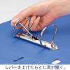 「キングジム レバーリングファイルDタイプ A4タテ 背幅47mm 黒 6873クロ 2冊」の商品サムネイル画像4枚目