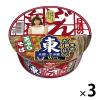 「【ワゴンセール】カップ麺 日清のどん兵衛 天ぷらそば だし比べ 東 1セット（3個） 日清食品（わけあり品）」の商品サムネイル画像1枚目