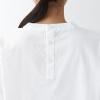 「無印良品 洗いざらしブロードブラウス 婦人 M 白 良品計画」の商品サムネイル画像8枚目