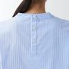 「無印良品 洗いざらしブロードブラウス 婦人 M ライトブルーストライプ 良品計画」の商品サムネイル画像8枚目