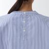 「無印良品 洗いざらしブロードブラウス 婦人 M ネイビーストライプ 良品計画」の商品サムネイル画像8枚目