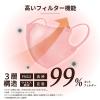 「SPUN MASK スパンレース 不織布 立体タイプ カラーマスク（ベージュ） 1セット（7枚入×2袋）医食同源ドットコム 個包装」の商品サムネイル画像6枚目