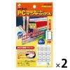 「ニチバン マイタック PCラミネート インデックス 大（34×27mm） 青 2袋（63片入×2） PC-233B」の商品サムネイル画像1枚目