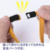 「ソニック パチッとクリップ 吊下げ紐 黄 2袋（5本入×2）  オリジナル」の商品サムネイル画像3枚目