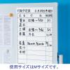 「マグエックス マグネットスケジュールボードシート「バリュー」行動L MSVP-3780KJB 2枚」の商品サムネイル画像4枚目