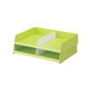 「リヒトラブ(LIHIT LAB.) フリーサイズレタートレー 黄緑 A7312-6 2箱（2台入×2）」の商品サムネイル画像2枚目