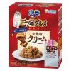 「銀のスプーン 三ツ星グルメ お魚味クリーム 3種のほたて味アソート 国産 180g 12個 キャットフード 猫 ドライ」の商品サムネイル画像2枚目