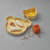 「【ギフト】 tak（タック）ビオキッズディッシュ カトラリー 抗菌 ミニ ギフトセット ベア イエロー 電子レンジ・食洗機対応 1セット 竹中」の商品サムネイル画像4枚目