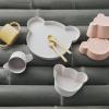 「【ギフト】 tak（タック）ビオキッズディッシュ カトラリー 抗菌 ミニ ギフトセット ベア イエロー 電子レンジ・食洗機対応 1セット 竹中」の商品サムネイル画像7枚目