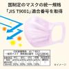 「大王製紙 エリエール マスク ムレ爽快 アイスブル- ふつうサイズ 1セット（30枚入×3箱）日本製 カラーマスク」の商品サムネイル画像7枚目