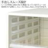 「プラス レターケース A4タテ 浅型3段深型2段 仕切り板付き ホワイト 白 引き出し 16118」の商品サムネイル画像6枚目