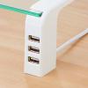 「キングジム デスクボード （USBハブ付） ホワイト THDBU-20W 1台」の商品サムネイル画像5枚目