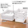 「スタックトレーメタルハンドル付 浅型大 A3対応 ホワイト STA3S-N 伊藤忠リーテイルリンク」の商品サムネイル画像3枚目