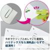 「コクヨ ハリナックス ハンディ 白 10枚とじ 針なしステープラー 針なしホッチキス SLN-MSH110W 1個」の商品サムネイル画像3枚目