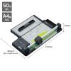 「カール事務器 裁断機 ディスクカッター・スリム DC-F5100 A4サイズ」の商品サムネイル画像2枚目