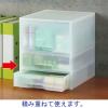 「岩崎工業 再生PP引き出しケース 浅型2段 クリア ST6101RN  オリジナル」の商品サムネイル画像3枚目