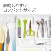 「プラス はさみ フィットカットカーブ 洗えるチタン グリーン 緑 キッチンバサミ SC-175STW 34555」の商品サムネイル画像7枚目